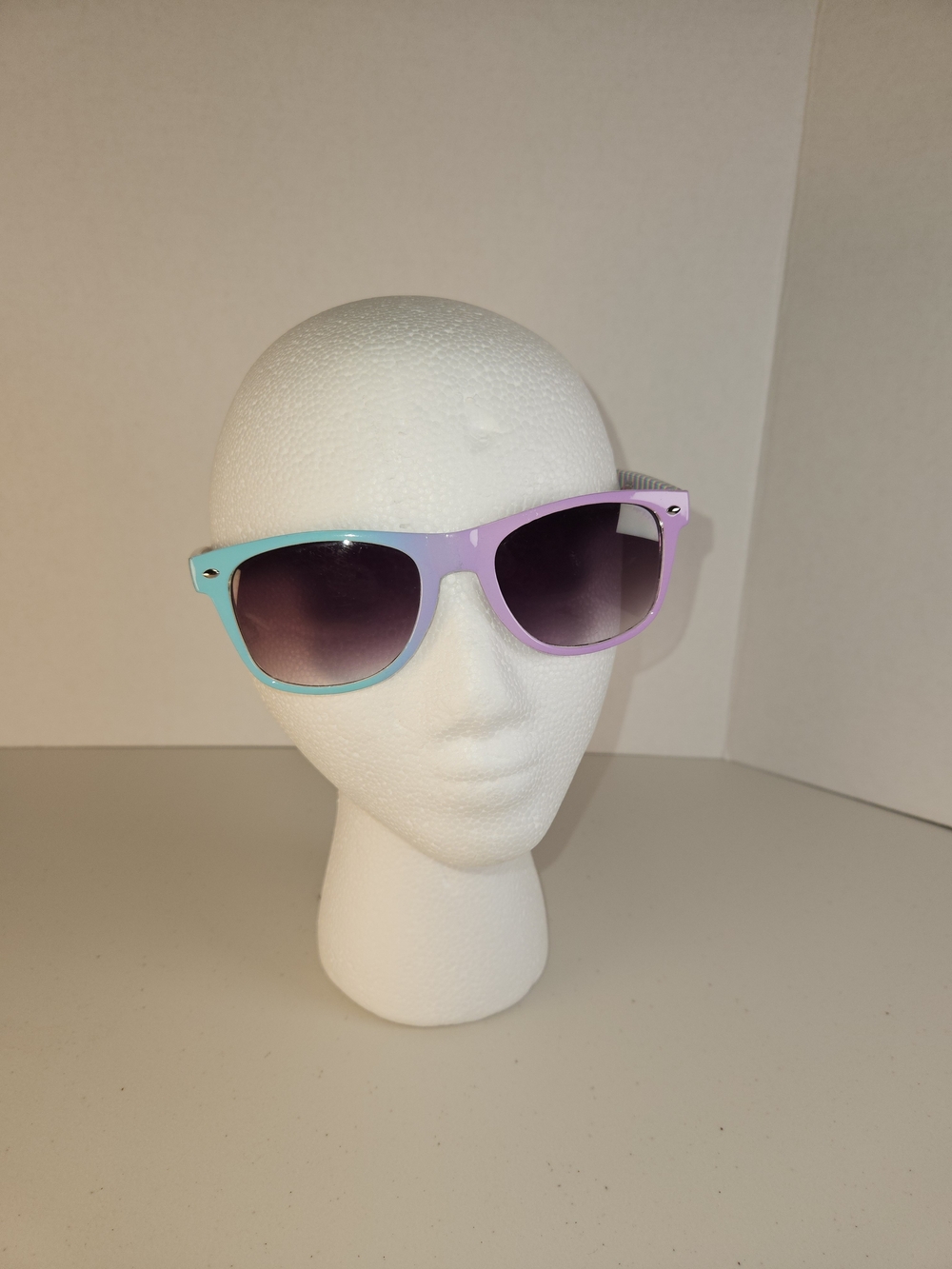 Sugar LULU UV400 Pastel Ombre Women’s Sunglasses - Lavender & Aqua